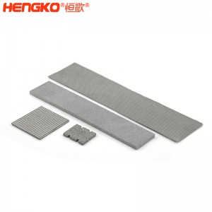 定制316L燒結(jié)網(wǎng)板五層過濾網(wǎng)耐腐蝕耐高溫，應用于污水過濾