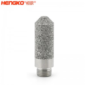 廠家生產(chǎn)0.2-90μm溫濕度傳感器不銹鋼探頭外殼防水防塵耐腐蝕，多種型號(hào)可定制