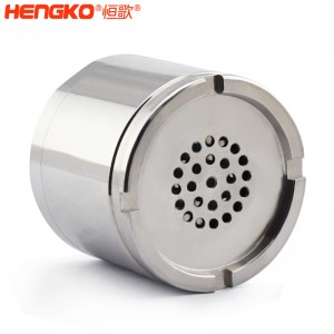廠家定制不銹鋼316L探頭透氣保護(hù)過(guò)濾器外殼二氧化碳紅外線(xiàn)傳感器用
