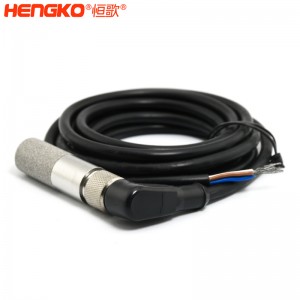 RHT系列高濕度雙防水土壤溫濕度傳感器探頭高靈敏高精度，用于溫室花園測(cè)量